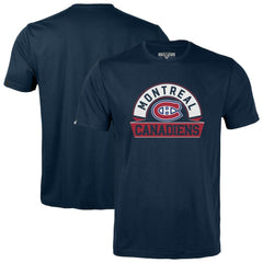 Montreal Canadiens Levelwear Youth Little Richmond Banner Arch T-Shirt Navy