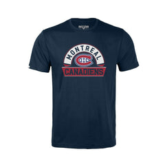 Montreal Canadiens Levelwear Youth Little Richmond Banner Arch T-Shirt Navy