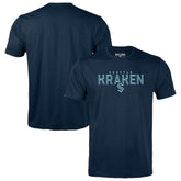 Seattle Kraken Levelwear Youth Little Richmond Carve T-Shirt Deep Sea Blue