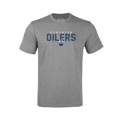 Edmonton Oilers Levelwear Youth Little Richmond Carve T-Shirt Gray