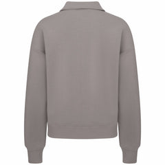 Columbus Blue Jackets Levelwear Women's Canmore Quarter-Zip Pullover Gray