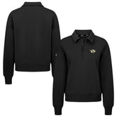 Nashville Predators Levelwear Women's Canmore Quarter-Zip Pullover Black