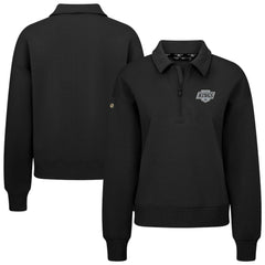 Los Angeles Kings Levelwear Women's Canmore Quarter-Zip Pullover Black
