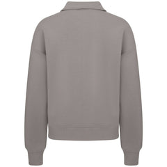 Anaheim Ducks Levelwear Women's Canmore Quarter-Zip Pullover Gray