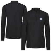 Winnipeg Jets Levelwear Women's Upright Quarter-Zip Pullover Black