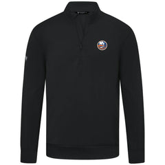 New York Islanders Levelwear Upright Tri-Blend Quarter-Zip Pullover Black