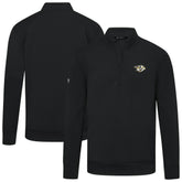 Nashville Predators Levelwear Upright Tri-Blend Quarter-Zip Pullover Black