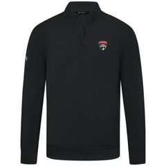 Florida Panthers Levelwear Upright Tri-Blend Quarter-Zip Pullover Black