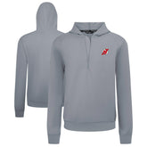 New Jersey Devils Levelwear Technic Quarter-Zip Pullover Hoodie Gray