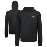 Columbus Blue Jackets Levelwear Technic Quarter-Zip Pullover Hoodie Black