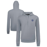 Tampa Bay Lightning Levelwear Technic Quarter-Zip Pullover Hoodie Gray