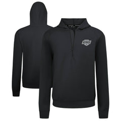 Los Angeles Kings Levelwear Technic Quarter-Zip Pullover Hoodie Black