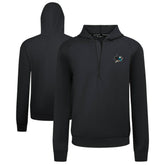 San Jose Sharks Levelwear Technic Quarter-Zip Pullover Hoodie Black