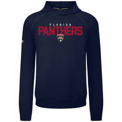 Florida Panthers Levelwear Mandate Carve Tri-Blend Pullover Hoodie Navy