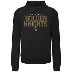 Vegas Golden Knights Levelwear Mandate Carve Tri-Blend Pullover Hoodie Black