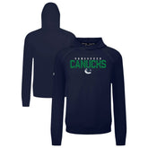 Vancouver Canucks Levelwear Mandate Carve Tri-Blend Pullover Hoodie Blue