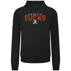Anaheim Ducks Levelwear Mandate Carve Tri-Blend Pullover Hoodie Black
