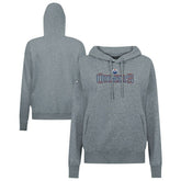 Edmonton Oilers Levelwear Women's Adorn Journey Pullover Hoodie Gray