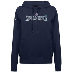 Colorado Avalanche Levelwear Women's Adorn Journey Pullover Hoodie Navy