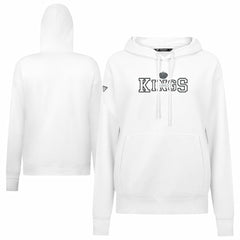 Los Angeles Kings Levelwear Women's Adorn Journey Pullover Hoodie White