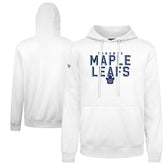 Toronto Maple Leafs Levelwear Podium Carve Pullover Hoodie White