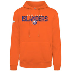 New York Islanders Levelwear Podium Carve Pullover Hoodie Orange