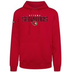 Ottawa Senators Levelwear Podium Carve Pullover Hoodie Red