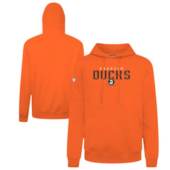 Anaheim Ducks Levelwear Podium Carve Pullover Hoodie Orange
