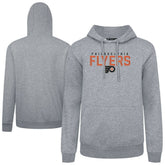 Philadelphia Flyers Levelwear Podium Carve Pullover Hoodie Gray