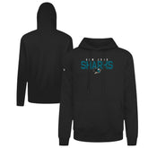 San Jose Sharks Levelwear Podium Carve Pullover Hoodie Black