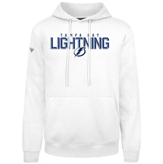 Tampa Bay Lightning Levelwear Podium Carve Pullover Hoodie White