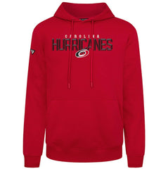 Carolina Hurricanes Levelwear Podium Carve Pullover Hoodie Red