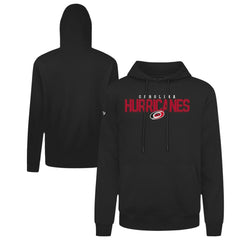 Carolina Hurricanes Levelwear Podium Carve Pullover Hoodie Black