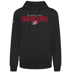 Carolina Hurricanes Levelwear Podium Carve Pullover Hoodie Black