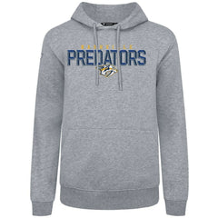 Nashville Predators Levelwear Podium Carve Pullover Hoodie Gray