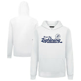 Tampa Bay Lightning Levelwear Youth Podium Monument Pullover Hoodie White