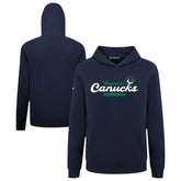 Vancouver Canucks Levelwear Youth Podium Monument Pullover Hoodie Navy
