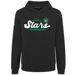 Dallas Stars Levelwear Youth Podium Monument Pullover Hoodie Black