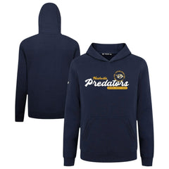 Nashville Predators Levelwear Youth Podium Monument Pullover Hoodie Navy