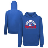 New York Rangers Levelwear Youth Podium Banner Arch Pullover Hoodie Royal