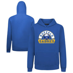 Buffalo Sabres Levelwear Youth Podium Banner Arch Pullover Hoodie Royal