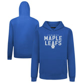 Toronto Maple Leafs Levelwear Youth Podium Carve Pullover Hoodie Royal