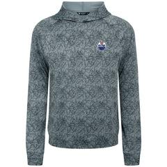 Edmonton Oilers Levelwear Albatross Raglan Pullover Hoodie Gray