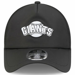 San Francisco Giants 2026 Batting Practice Alternate Apex 9FORTY Adjustable Hat Black | New Era