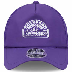 Colorado Rockies 2026 Batting Practice Alternate Apex 9FORTY Adjustable Hat Purple | New Era