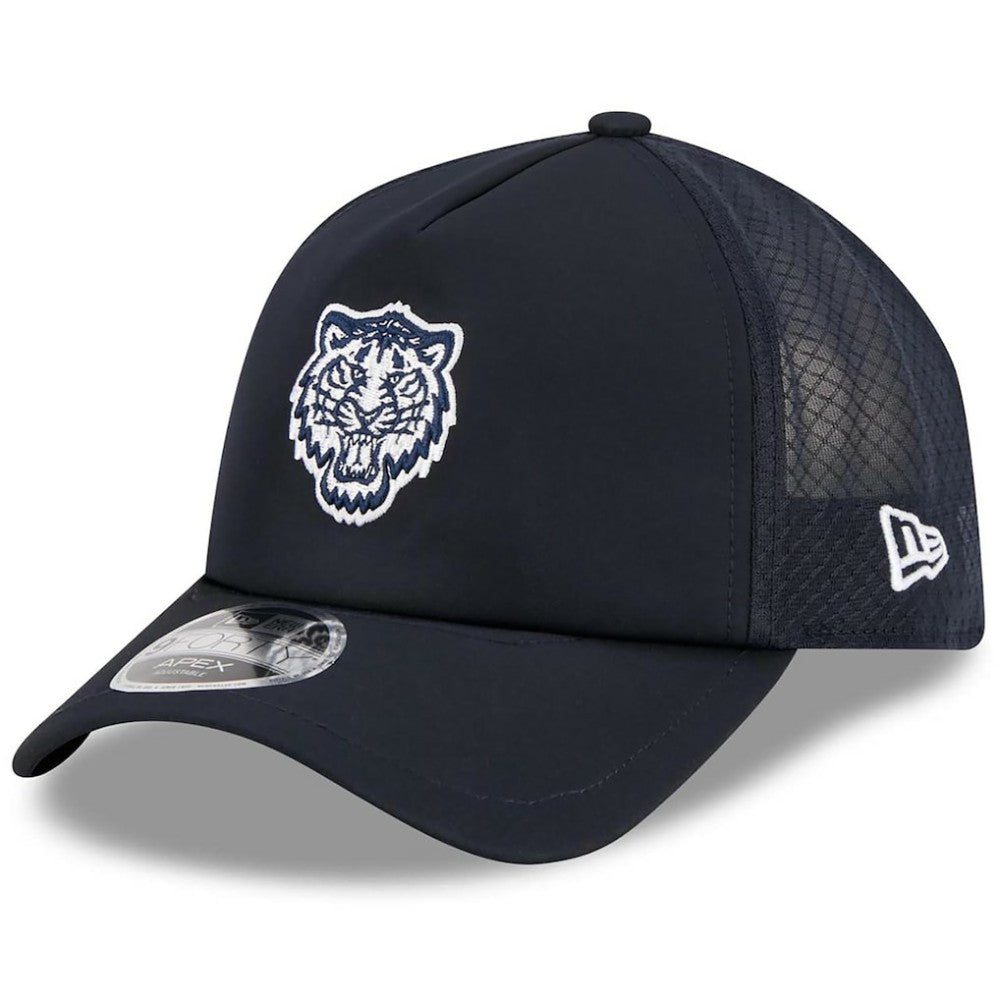 Detroit Tigers 2026 Batting Practice Alternate Apex 9FORTY Adjustable Hat Navy | New Era