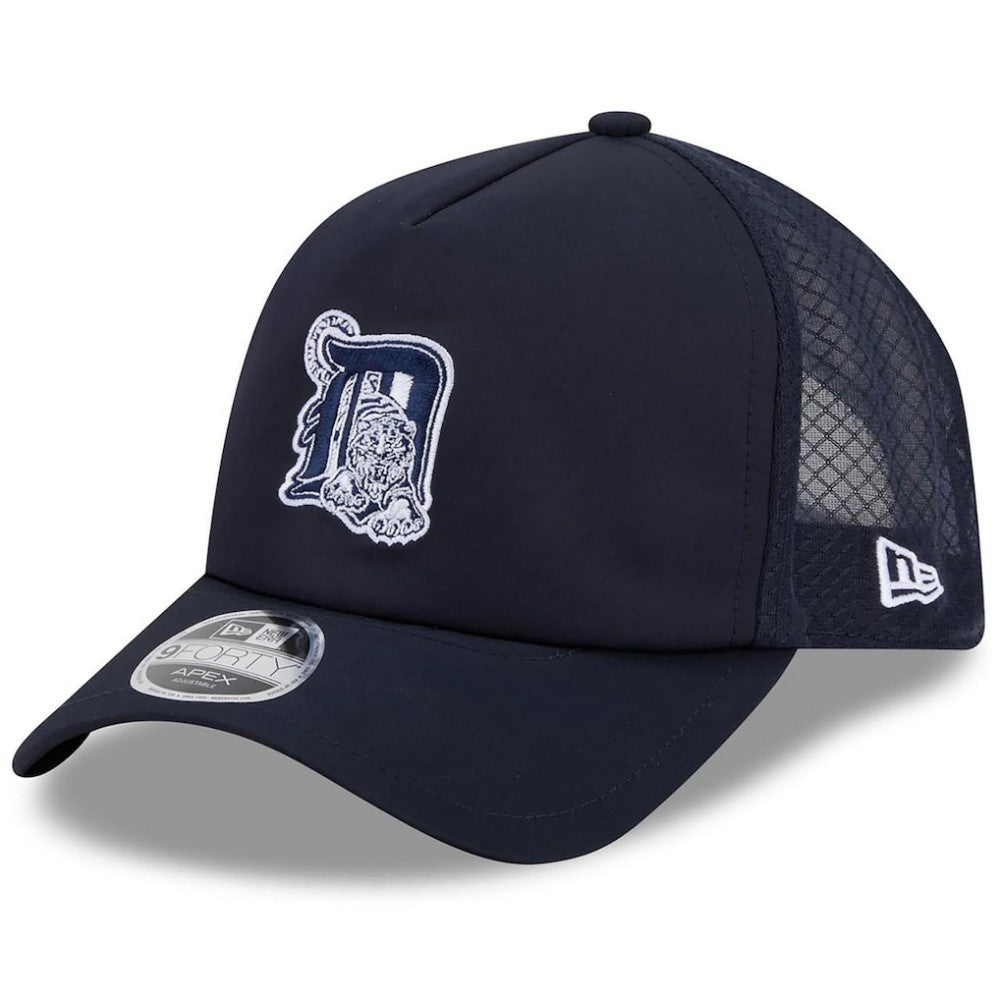 Detroit Tigers 2026 Batting Practice Alternate Apex 9FORTY Adjustable Hat Navy | New Era