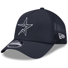 Houston Astros 2026 Batting Practice Alternate Apex 9FORTY Adjustable Hat Navy | New Era