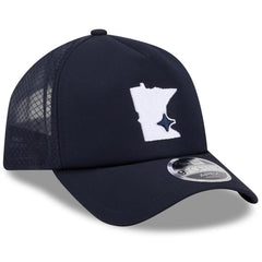 Minnesota Twins 2026 Batting Practice Alternate Apex 9FORTY Adjustable Hat Navy | New Era