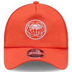 Houston Astros 2026 Batting Practice Alternate Apex 9FORTY Adjustable Hat Orange | New Era